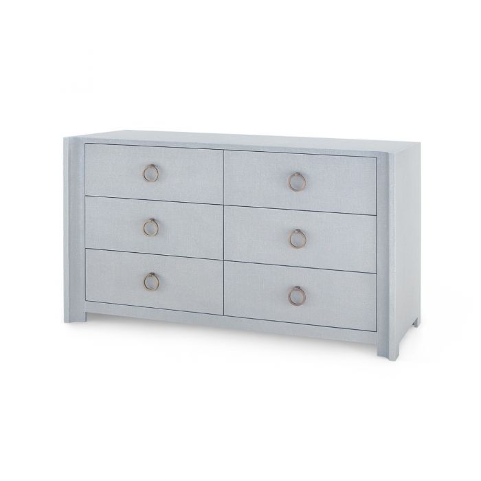 Extra Large 6-Drawer - Gray | Audrey Collection | Villa & House