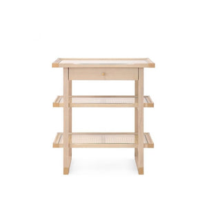Side Table - Bleached Cerused Oak | Austin Collection | Villa & House