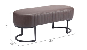 Nardo Bench Vintage Brown