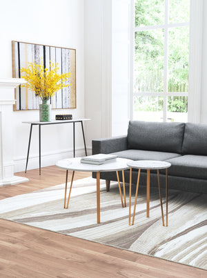 Grenoble Console Table White