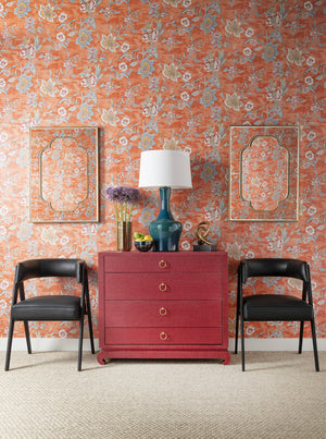 4-Door Cabinet in Red | Meredith Collection | Villa & House
