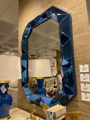 Sapphire Blue Wall Mirror | Romano Collection | Villa & House