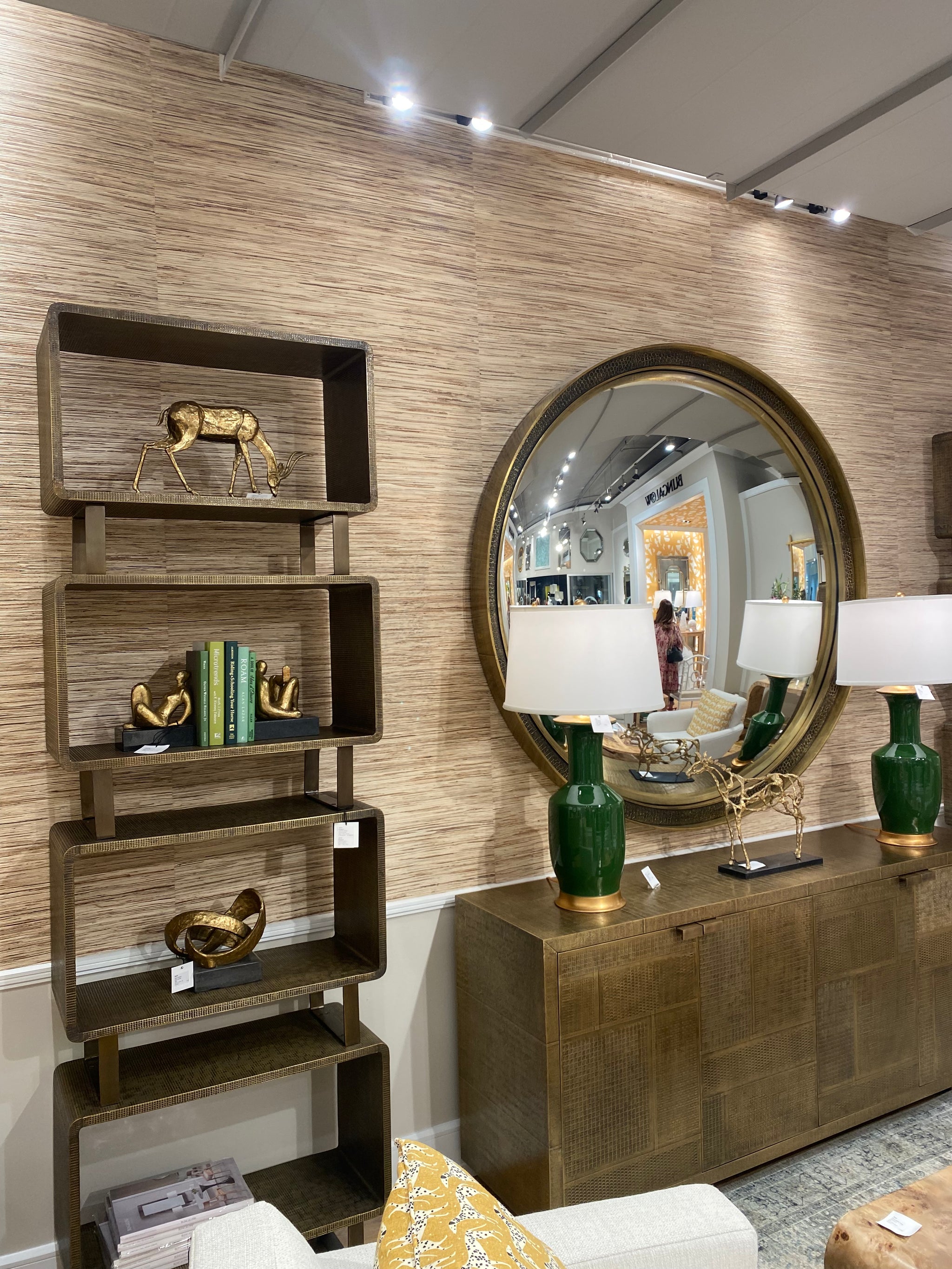 4-Drawer Cabinet in Antique Brass | Mark Collection | Villa & House