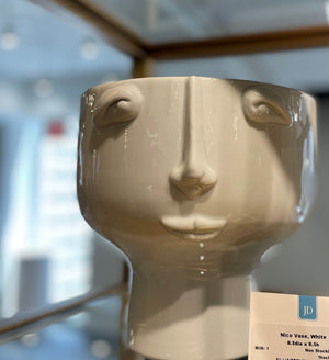 Surrealist White Porcelain Vase | Nico Collection | Villa & House