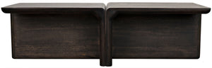 Hagen Coffee Table -  Ebony Walnut