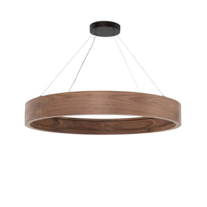 BAUM CHANDELIER - DARK WALNUT