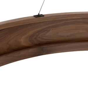 BAUM CHANDELIER - DARK WALNUT