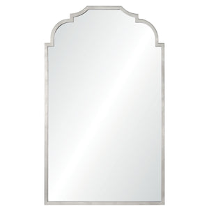 Antiqued Queen Anne Iron Mirror - Available in 2 Finishes