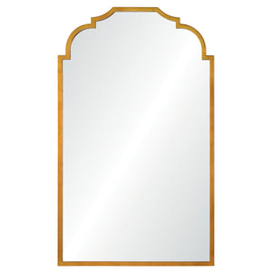 Antiqued Queen Anne Iron Mirror - Available in 2 Finishes