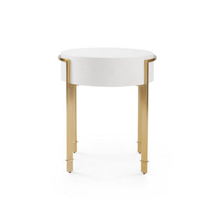 Side Table - White | Bodrum Collection | Villa & House