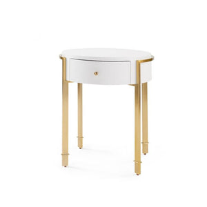 Side Table - White | Bodrum Collection | Villa & House