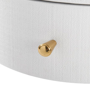 Side Table - White | Bodrum Collection | Villa & House