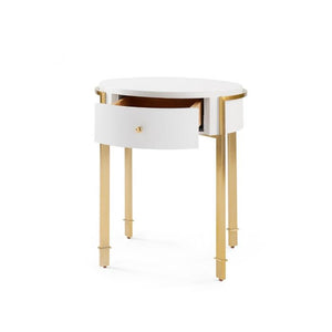 Side Table - White | Bodrum Collection | Villa & House