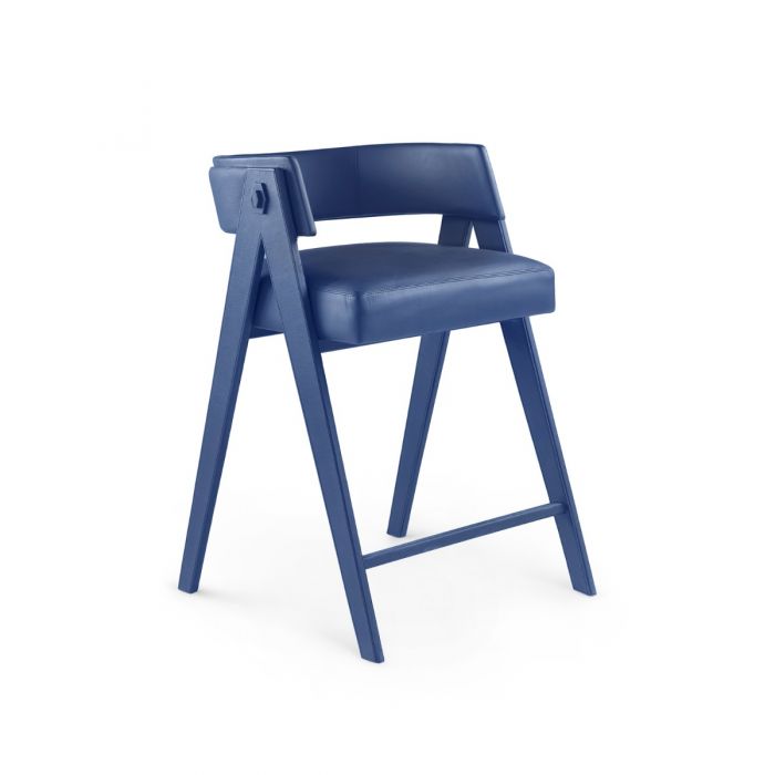 Counter Stool - Navy Blue | Bennett Collection | Villa & House