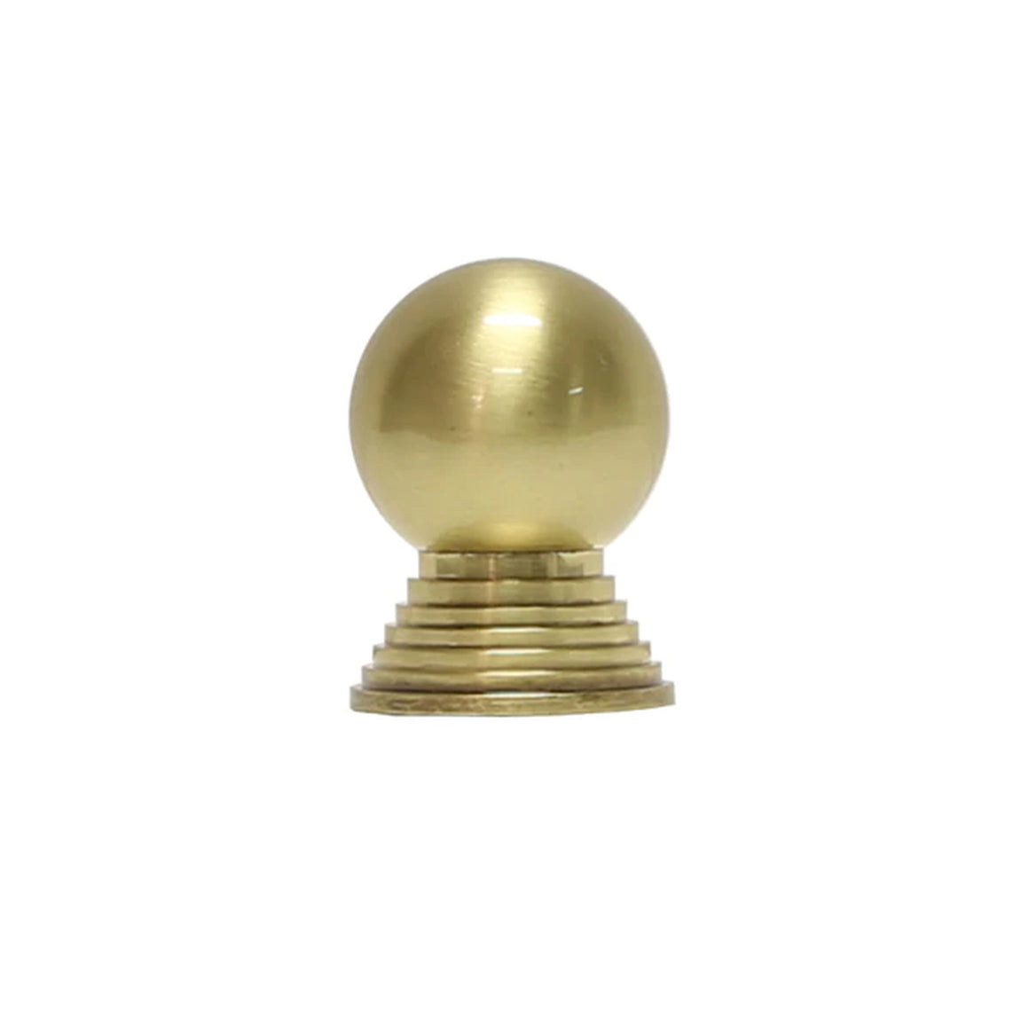 Betsy Round Antique Brass Knob