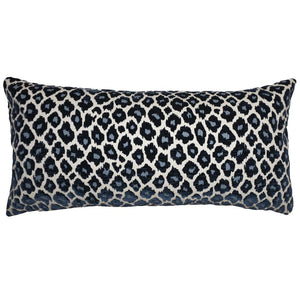 Blue Cheetah Pillow