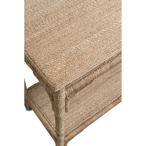 Currey and Company Braided Rope Console - Natural