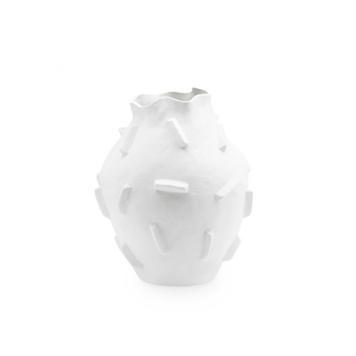 Large Vase in White | Bracque Collection | Villa & House