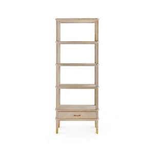 Etagere - Bleached Cerused Oak | Bertram Collection | Villa & House