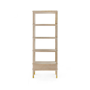 Etagere - Bleached Cerused Oak | Bertram Collection | Villa & House