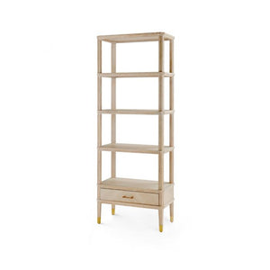 Etagere - Bleached Cerused Oak | Bertram Collection | Villa & House