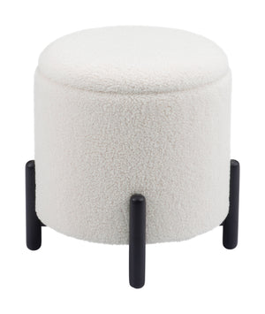 Calistoga Ottoman Ivory