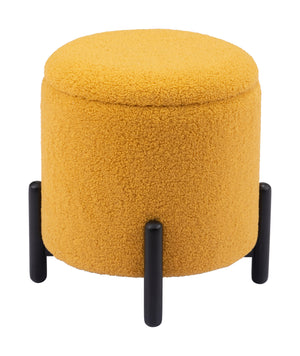 Calistoga Ottoman Yellow