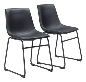 Smart Dining Chair (Set of 2) Black