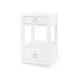 2-Drawer Side Table - White | Camilla Collection | Villa & House