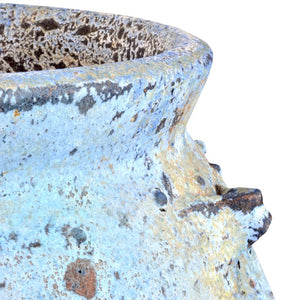 Cinisi Large Antique Blue Drip Planter