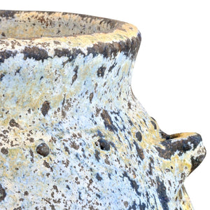 Cinisi Medium Antique Blue Drip Planter