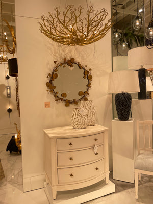 Sea Fan Bowl Chandelier - Gold Gilt