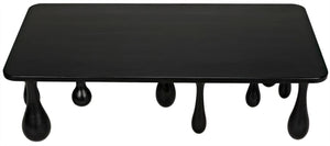 Drop Coffee Table - Hand Rubbed Black