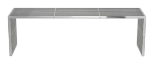 Tania Bench Silver