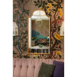 Arched Faux Bamboo Mirror - Available in 2 Finishes