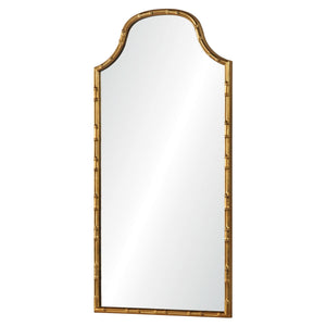 Arched Faux Bamboo Mirror - Available in 2 Finishes