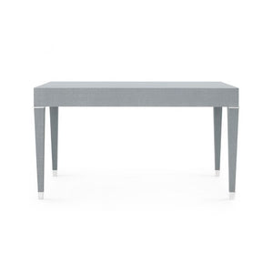Desk - Gray and Nickel | Claudette Collection | Villa & House