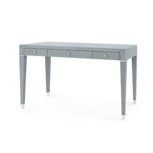 Desk - Gray and Nickel | Claudette Collection | Villa & House