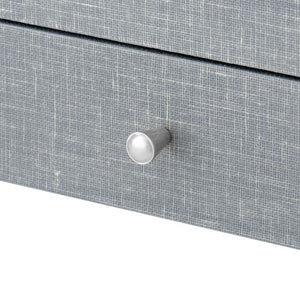 Desk - Gray and Nickel | Claudette Collection | Villa & House