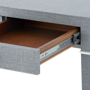 Desk - Gray and Nickel | Claudette Collection | Villa & House