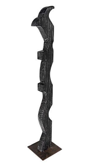 Balper Sculpture, Cinder Black