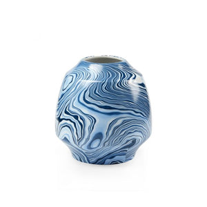 Small Vase - Blue and White | Caspian Collection | Villa & House
