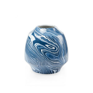 Small Vase - Blue and White | Caspian Collection | Villa & House