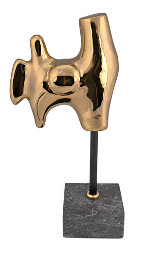 Goker, Brass with Stand
