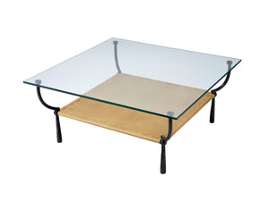 Renzo Coffee Table in Black Iron