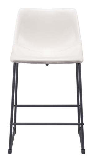 Smart Counter Chair (Set of 2) Distressed White