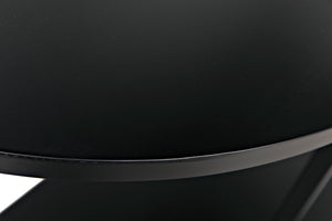 Spago Bookcase, Black Metal
