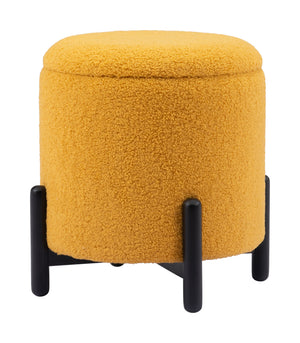 Calistoga Ottoman Yellow