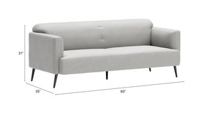 Amsterdam Sofa Light Gray