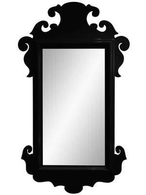 Decor - Charleston Lacquer Mirror - Black (16 Colors Available)